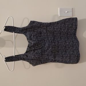 Black and white Ann Taylor tank, small